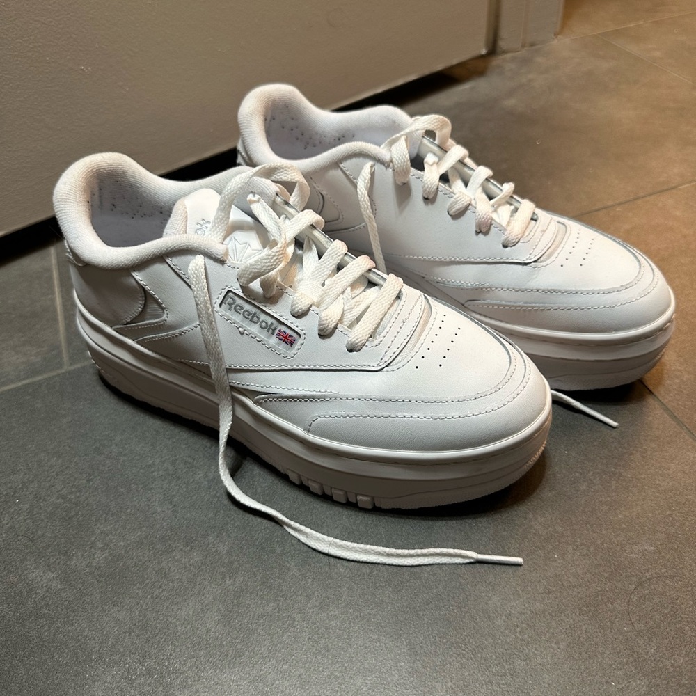 Reebok Classic Club C White Sneakers